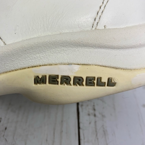Merrell Womens Topo Oxford Pro Size 7.5 White Lace Up Sneaker Shoes - Picture 12 of 13